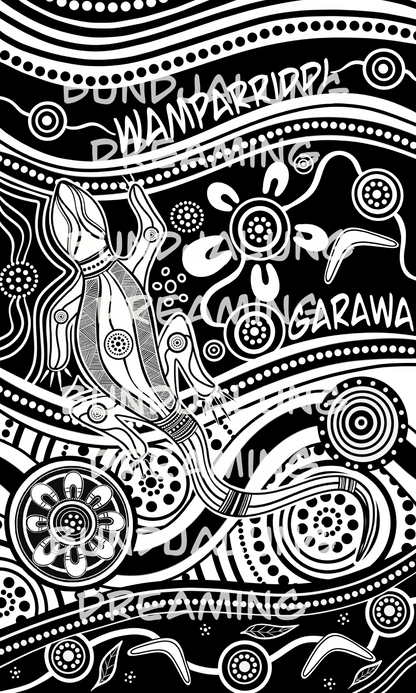 Custom Aboriginal Tattoo Design